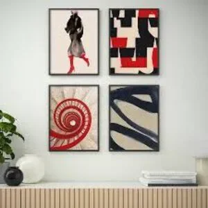 IKEA 絵画 Limited 1990's Litho Vintage IKEA 